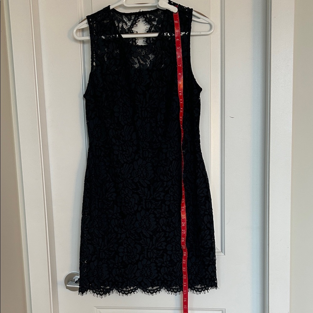 Banana Republic Navy Lace Midi Dress - Picture 8 of 11